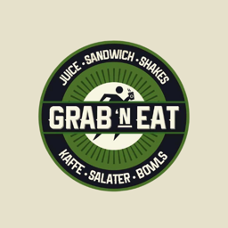 Grab 'N Eat logo.